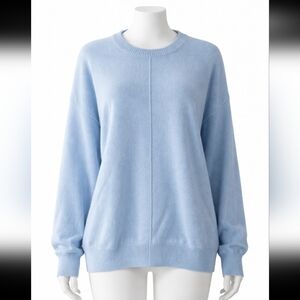💙 Sky Blue Crew Neck Sweater | Fits Like XL | Only C$6 💙